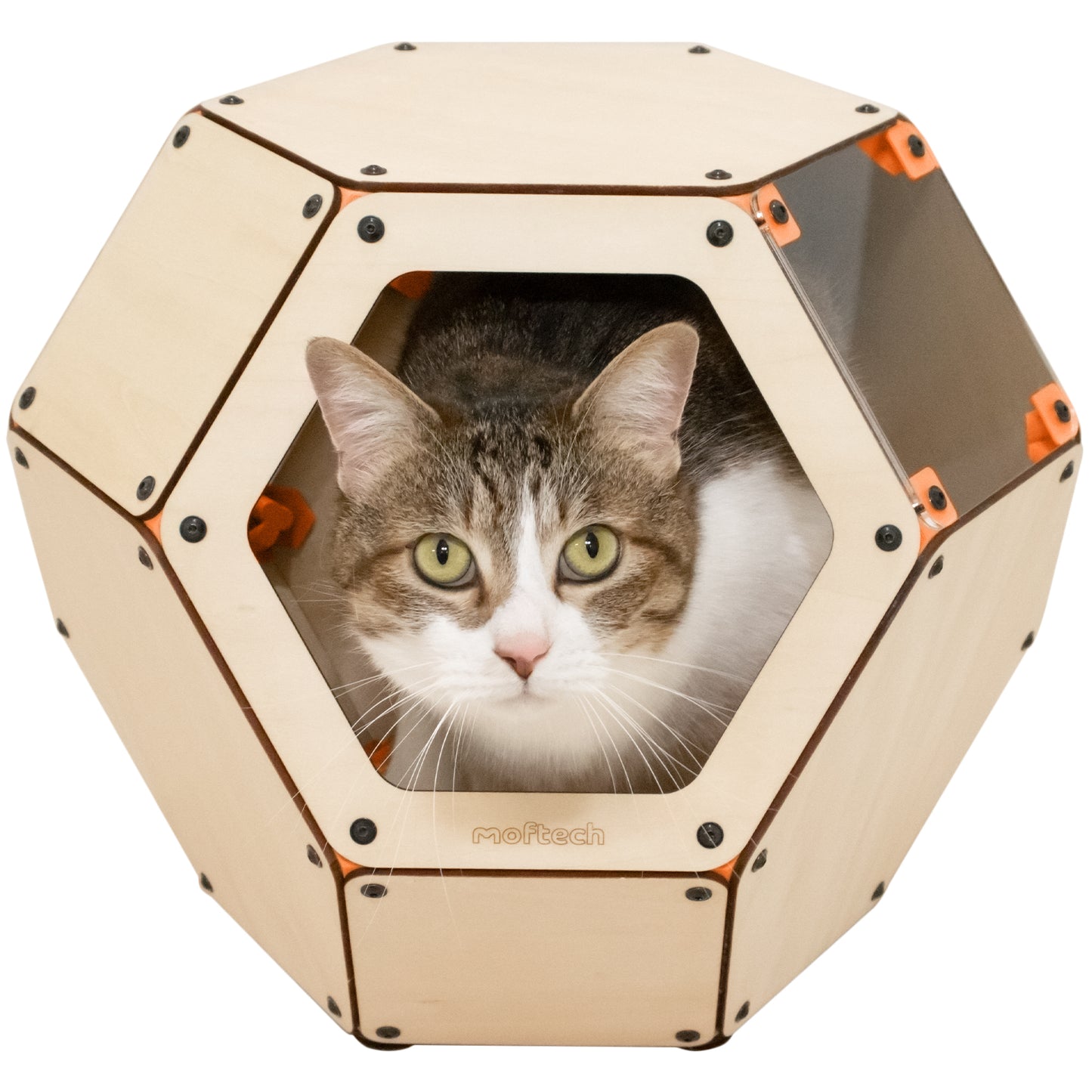 にゃんこカプセル｜木製キャットハウス